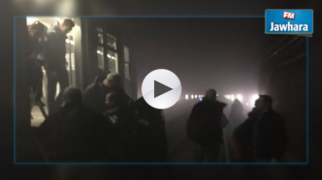 فيديو للإنفجار بمحطة مترو ببروكسيل واجلاء مسافرين