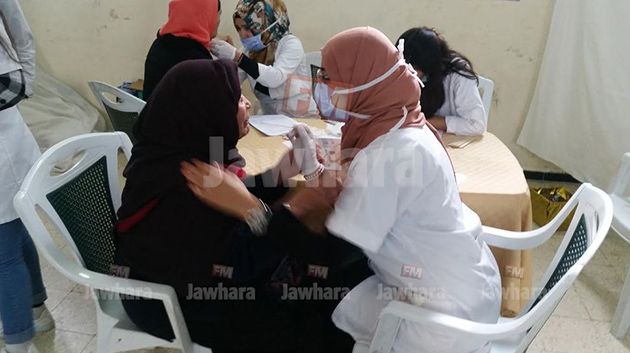 وصول قافلة صحية إلى مدينة عين دراهم