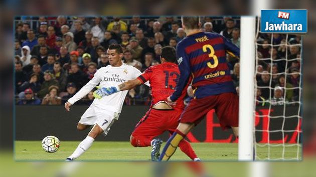 ريال مدريد يفوزعلى برشلونة في أول كلاسيكو لزيدان