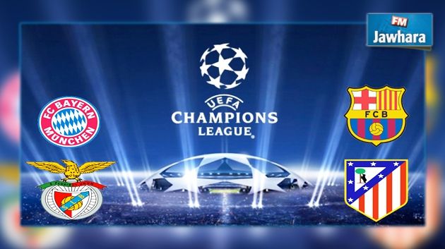 رابطة الأبطال الأوروبية : برشلونة و البايرن يكسبان مقابلتي ذهاب الدور ربع النهائي 