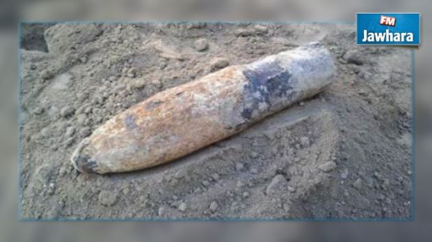 بنقردان : العثور على قذيفة