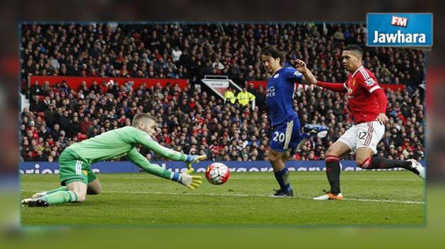 تعادل ليستر سيتى مع مانشستر يونايتد يؤجل تتويجه بالدورى الإنقليزي