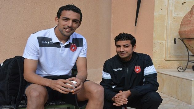 أجواء لاعبي النجم الساحلي قبل مباراة مونانا الغابوني