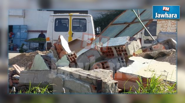 جندوبة : هدم 40 كشكا فوضويا