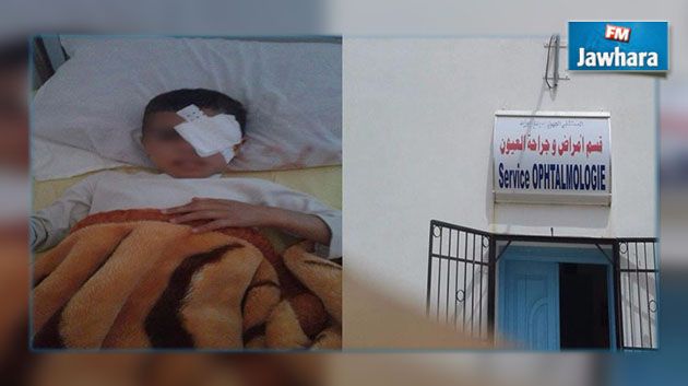 والدة الطفل الذي فقأت معلمة عينه : بعت كل ما أملك لانقاذ ابني