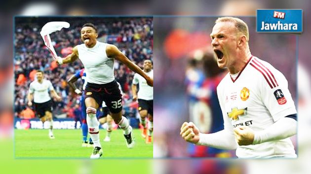 مانشستر يونايتد يتوج بكأس الاتحاد الإنقليزي على حساب كريستال بالاس
