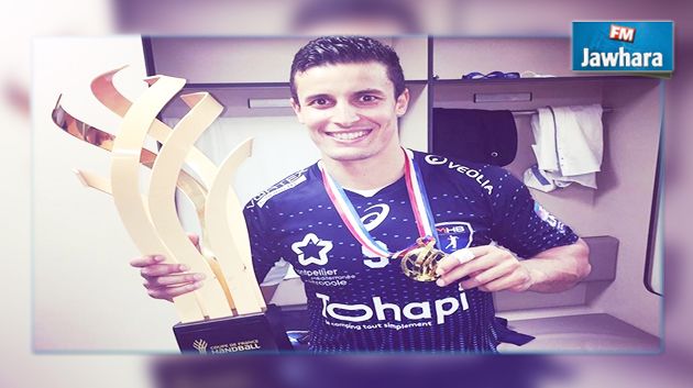أيمن التومي يتوج بكأس فرنسا لكرة اليد