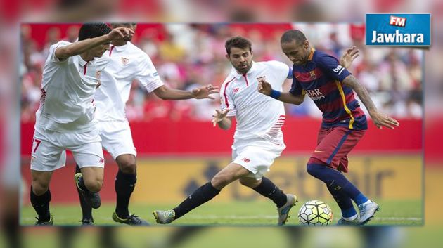 برشلونة وإشبيلية في صراع قوي على كأس إسبانيا