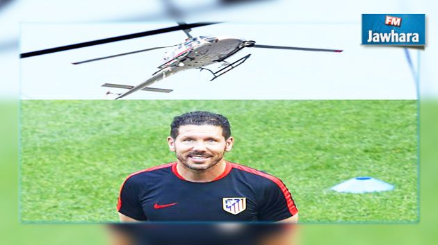 هل تجسس ريال مدريد على تدريبات الاتليتيكو بطائرة هليكوبتر؟