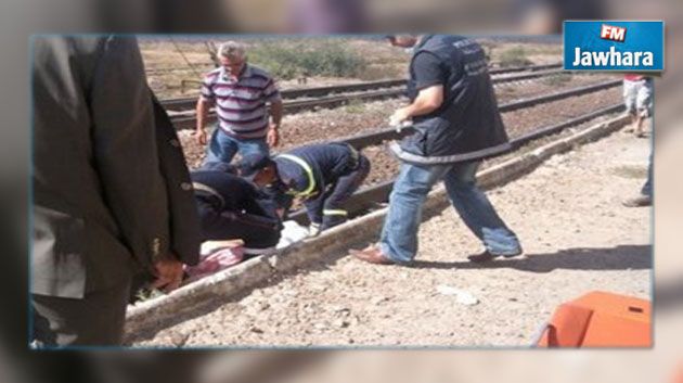 النفيضة : مقتل مواطن في اصطدام قطار