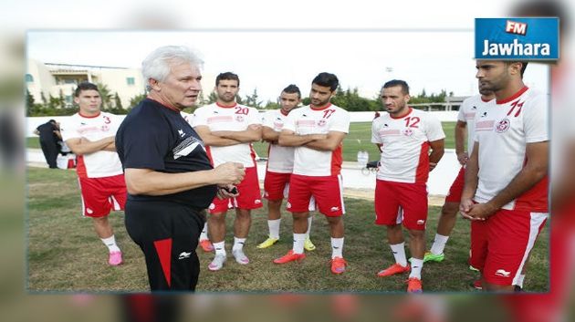 المنتخب التونسي يخوض اليوم اخر حصة تدريبية بجيبوتي