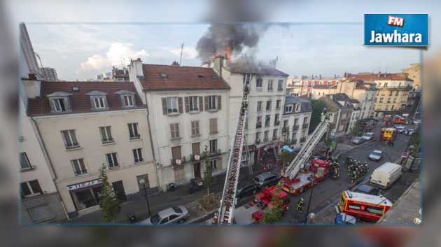فرنسا : مقتل وإصابة 16 شخصا في حريق بأحد المباني