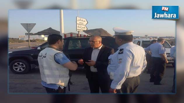 والي المهدية يتفقد الوحدات الأمنية