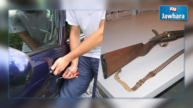 سرقة محتويات منزل بالزهراء من بينها سيارة و بندقية صيد