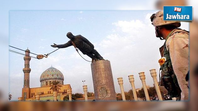 مشارك في تحطيم تمثال صدام حسين : أنا نادم وأتمنى أن يعود..