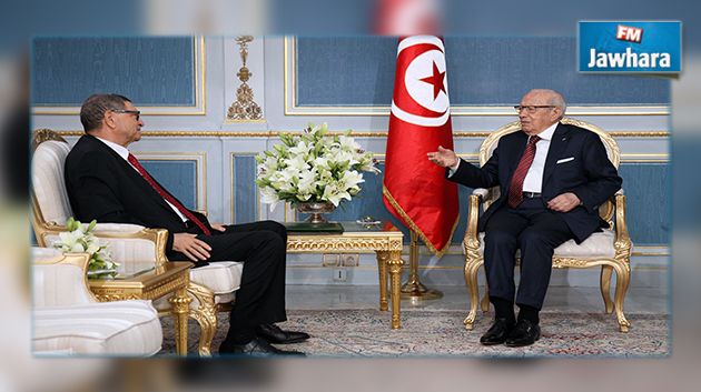 اجتماع بين قايد السبسي ورئيس الحكومة المقالة