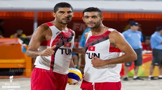 ريو 2016 : مباراة المنتخب التونسي لكرة الطائرة الشاطئية أمام إيطاليا