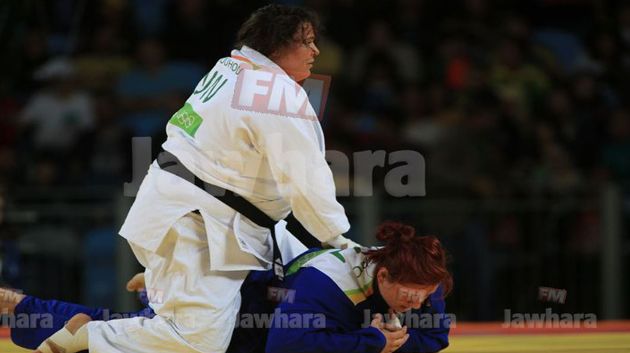 ريو2016: تأهل لاعبة الجيدو نهال شيخ روحو الى الدور الربع النهائي
