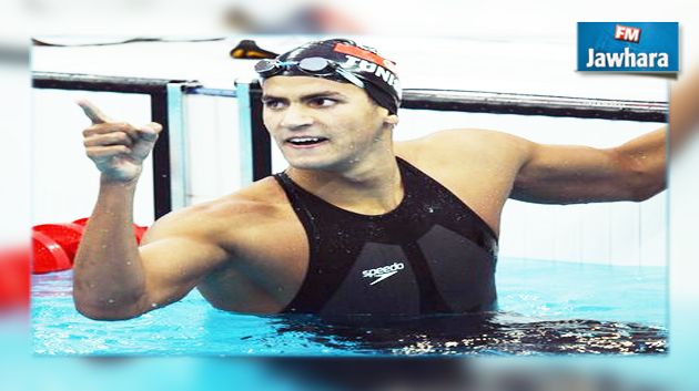 ريو 2016: اسامة الملولي يتصدر سباق تصفيات 1500 متر سباحة حرة 
