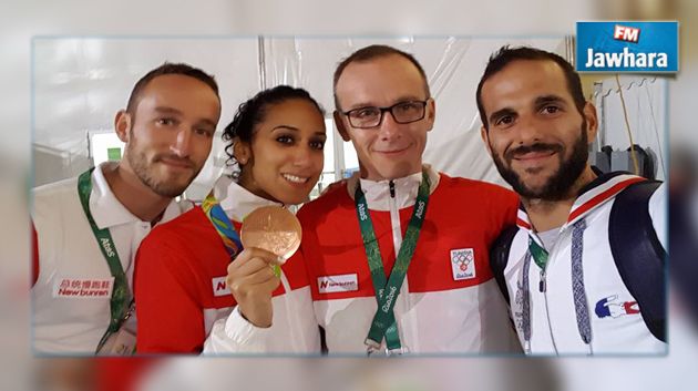 ريو 2016 : زوج البطلة إيناس البوبكري يحرز على الميدالية الفضية