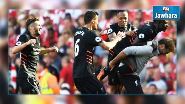 الدوري الإنجليزي : ليفربول يفوز على أرسنال بصعوبة في قمة مثيرة