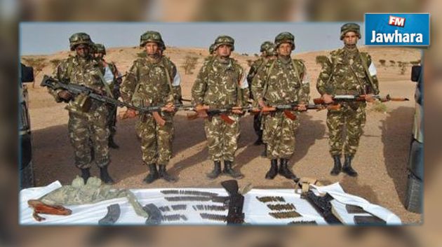 الجزائر : الجيش يضبط  ترسانة من الأسلحة بتمنراست   