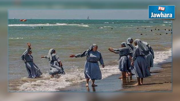 إمام يثير الجدل : راهبات على البحر ردا على..منع البوركيني