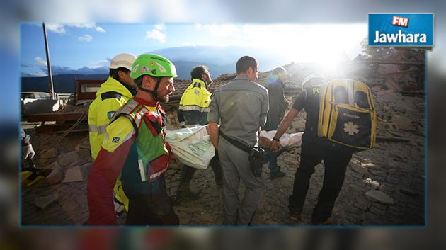 ارتفاع حصيلة ضحايا زلزال إيطاليا