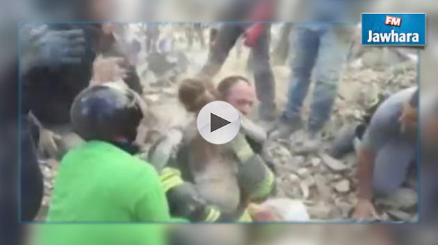 زلزال ايطاليا : انقاذ طفلة بعد17 ساعة