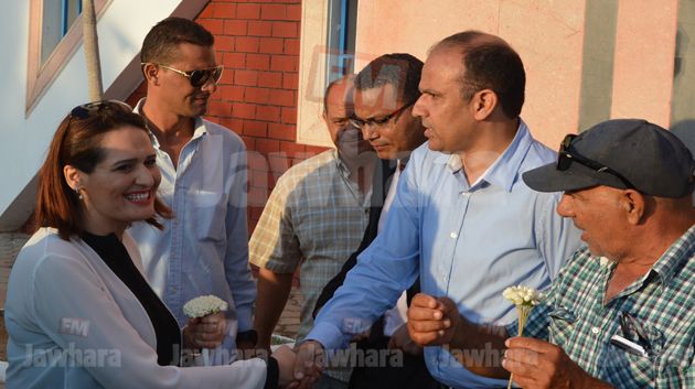 الحصة التدريبية الاولى للمنتخب في المنستير بحضور وزيرة الشباب و الرياضة