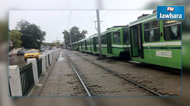 انسداد نفق باردو يسفر عن تعطل سفرات المترو