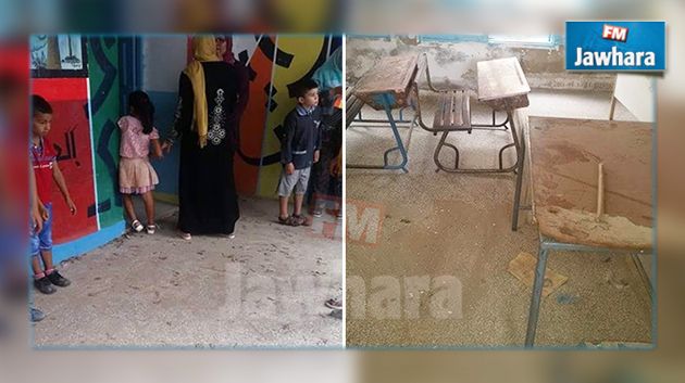 تلاميذ مدرسة الزامرين بالمكنين يتخلفون عن العودة