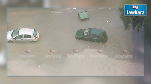سوسة : ارتفاع منسوب المياه في عديد المناطق والحماية المدنية تتدخل