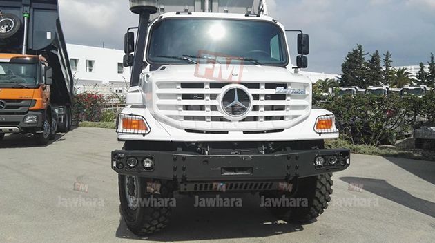مرسيديس تونس تقدم شاحنتها جديدة Zetros
