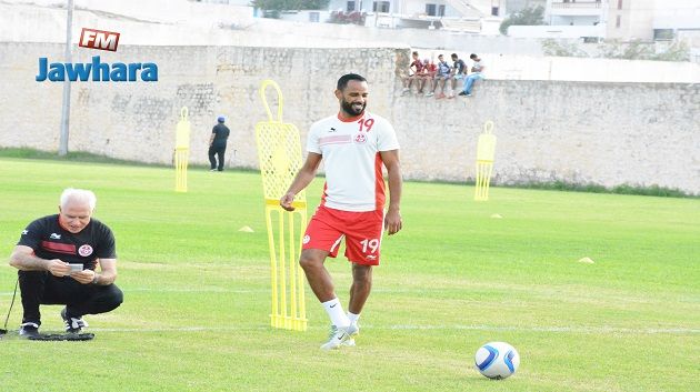 الحصة التدريبية الاولى للمنتخب الوطني التونسي