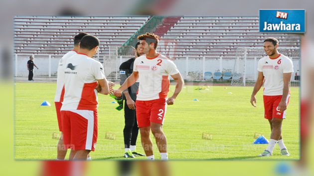 المنتخب التونسي يجري حصته التدريبية الثانية في ملعب سوسة