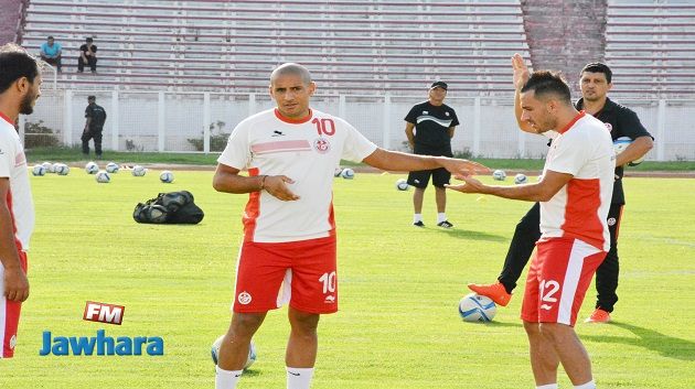 الحصة التدريبية الثانية للمنتخب الوطني التونسي