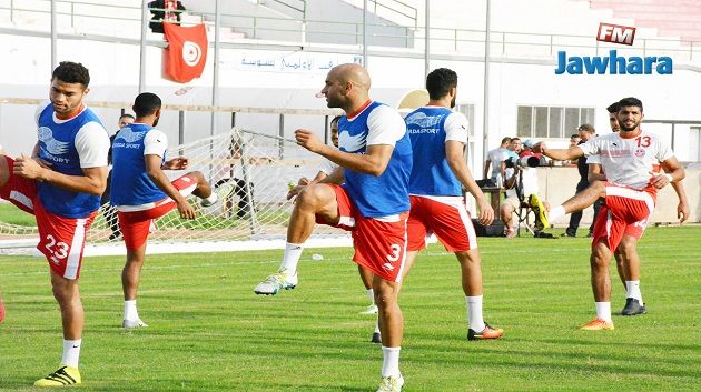 الحصة التدريبية الثالثة للمنتخب الوطني قبل مواجهة غينيا