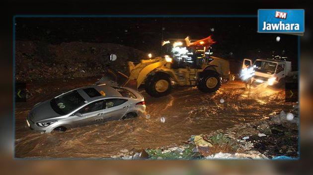 القصرين : اختفاء شخصين جراء الفيضانات