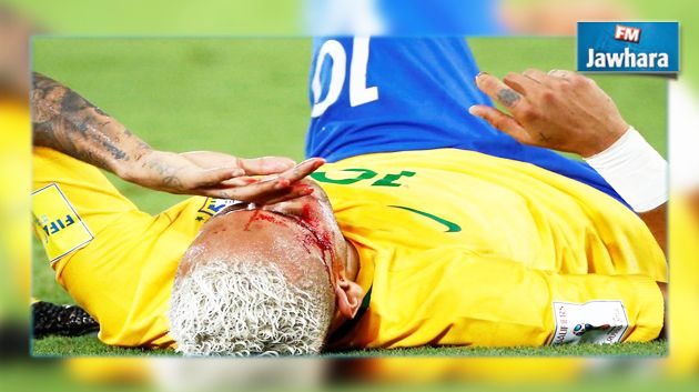 اعتداء خطير على نيمار بسبب إستفزازه لاعبا بوليفيا