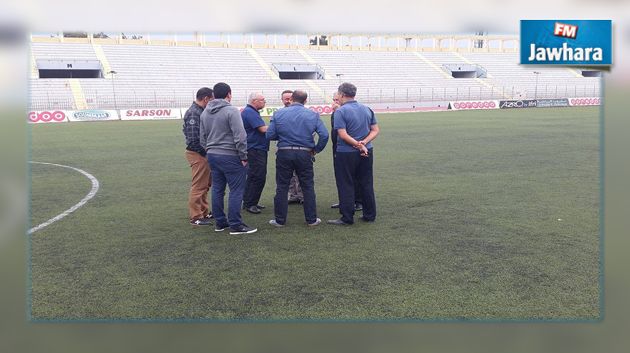 بعثة الجامعة إلى وهران تعتبر وضعية الملعب كارثية (صور)