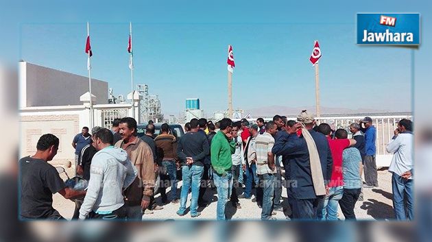 قفصة: عمال الحضائر بالمظيلة في اضراب مفتوح