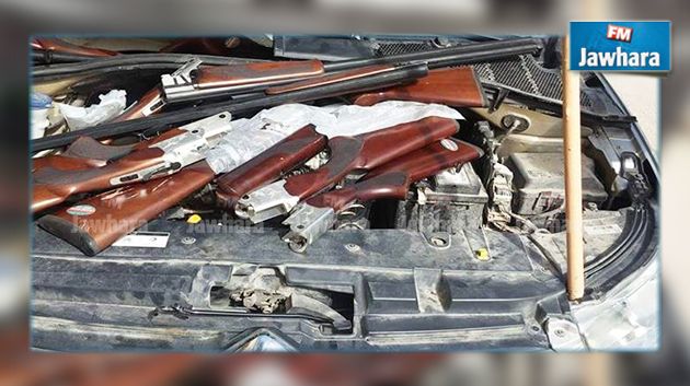 ڨفصة : حجز سيارة قادمة من ليبيا محملة ببنادق الصيد