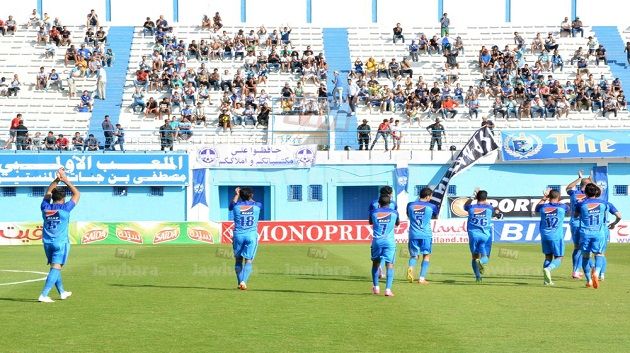 مباراة الإتحاد المنستيري و نادي كرة القدم بالحمامات