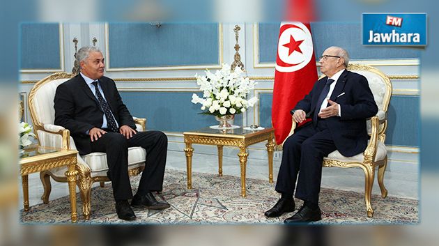 رئيس الجمهورية يلتقي رئيس هيئة المحامين بخصوص