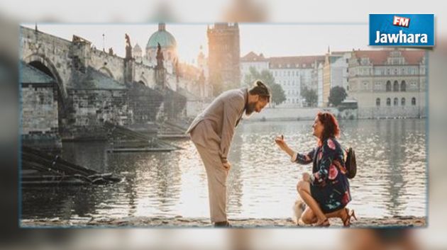 قضت سنتين في التخطيط لمفاجأة صديقها بعرض زواج .. وهكذا رد عليها !