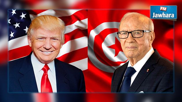 قايد السبسي يؤكد لترامب التزام تونس بمقاومة التطرف والإرهاب