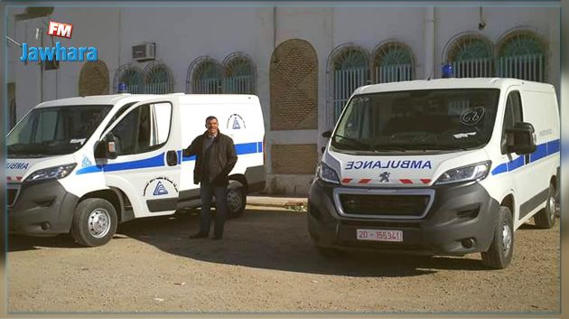 10 سيارات إسعاف من شركة فسفاط قفصة لفائدة مستشفيات الجهة