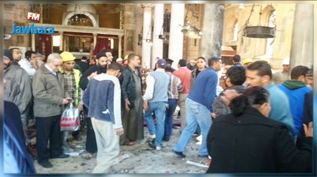 ارتفاع عدد ضحايا انفجار الكاتدرائية بالقاهرة 