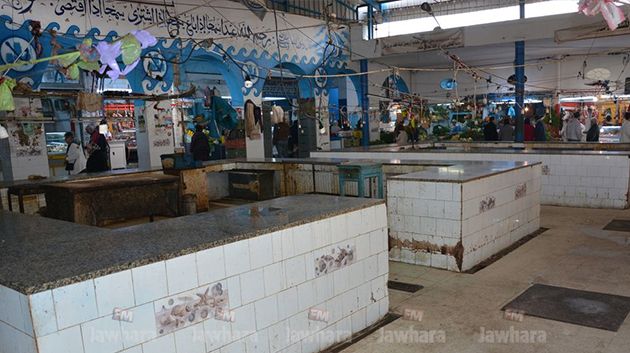 إغلاق السوق المركزية بالمنستير وإحتجاج التجار
